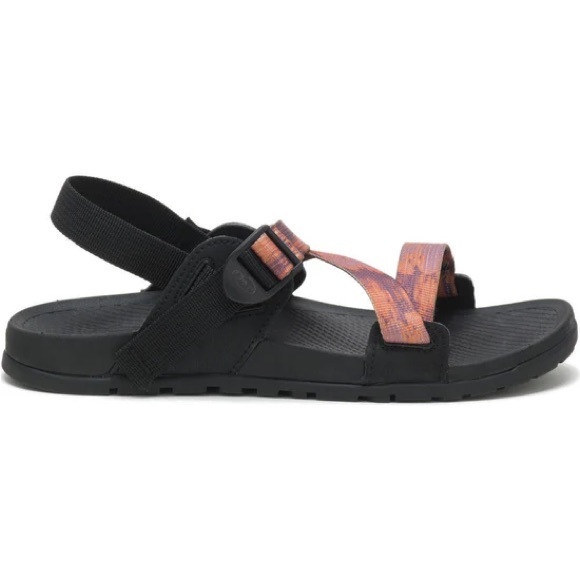 Chaco Women's Sandals in Black and Red - Picture 1 of 7